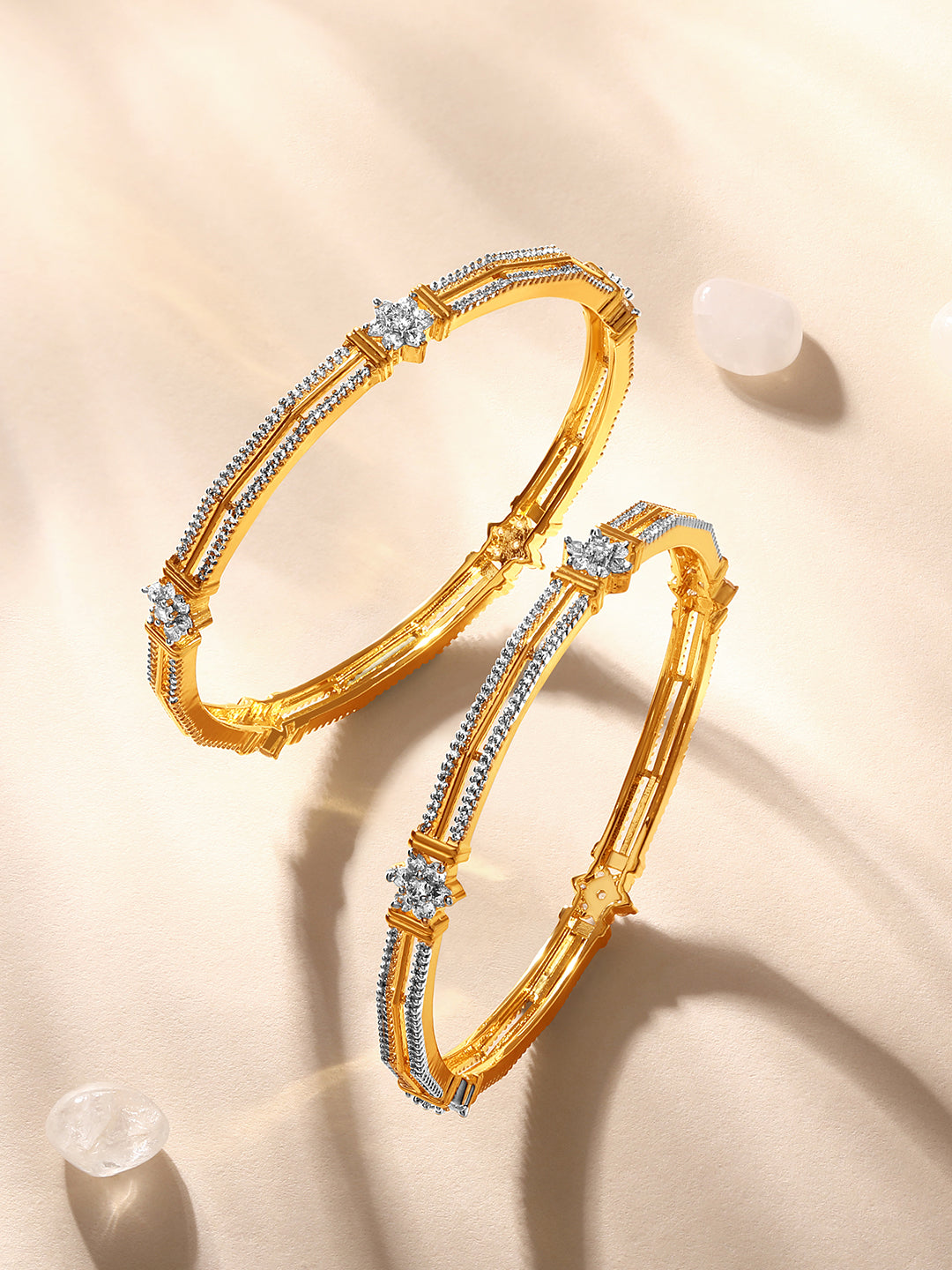 Diamond bangles design