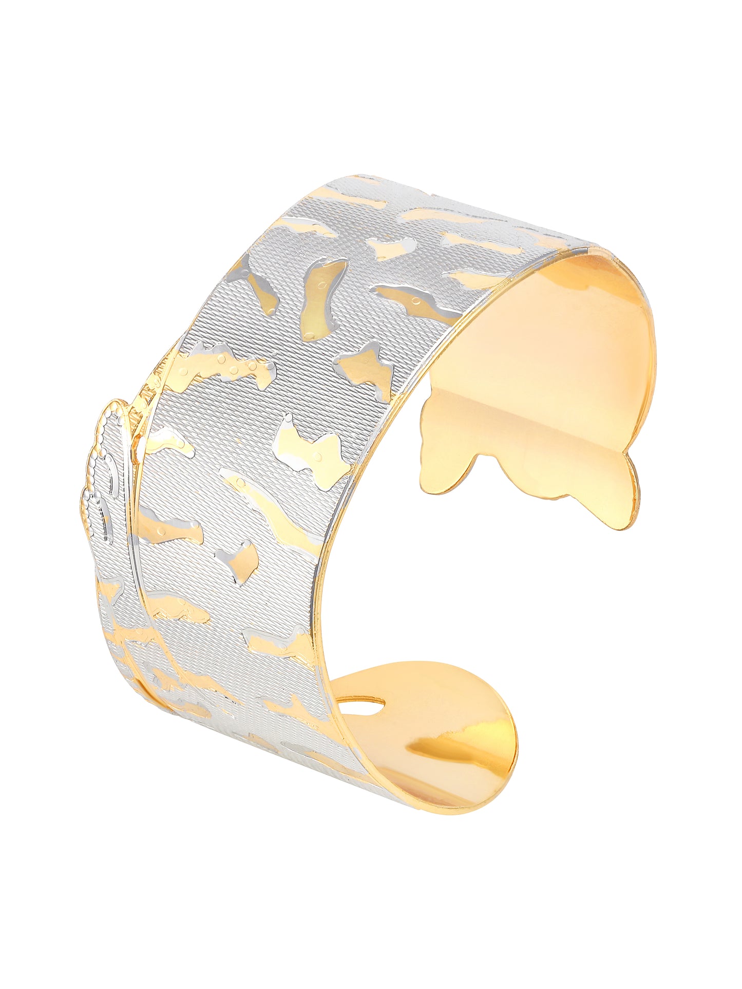 Gold-Plated Cuff Bracelet