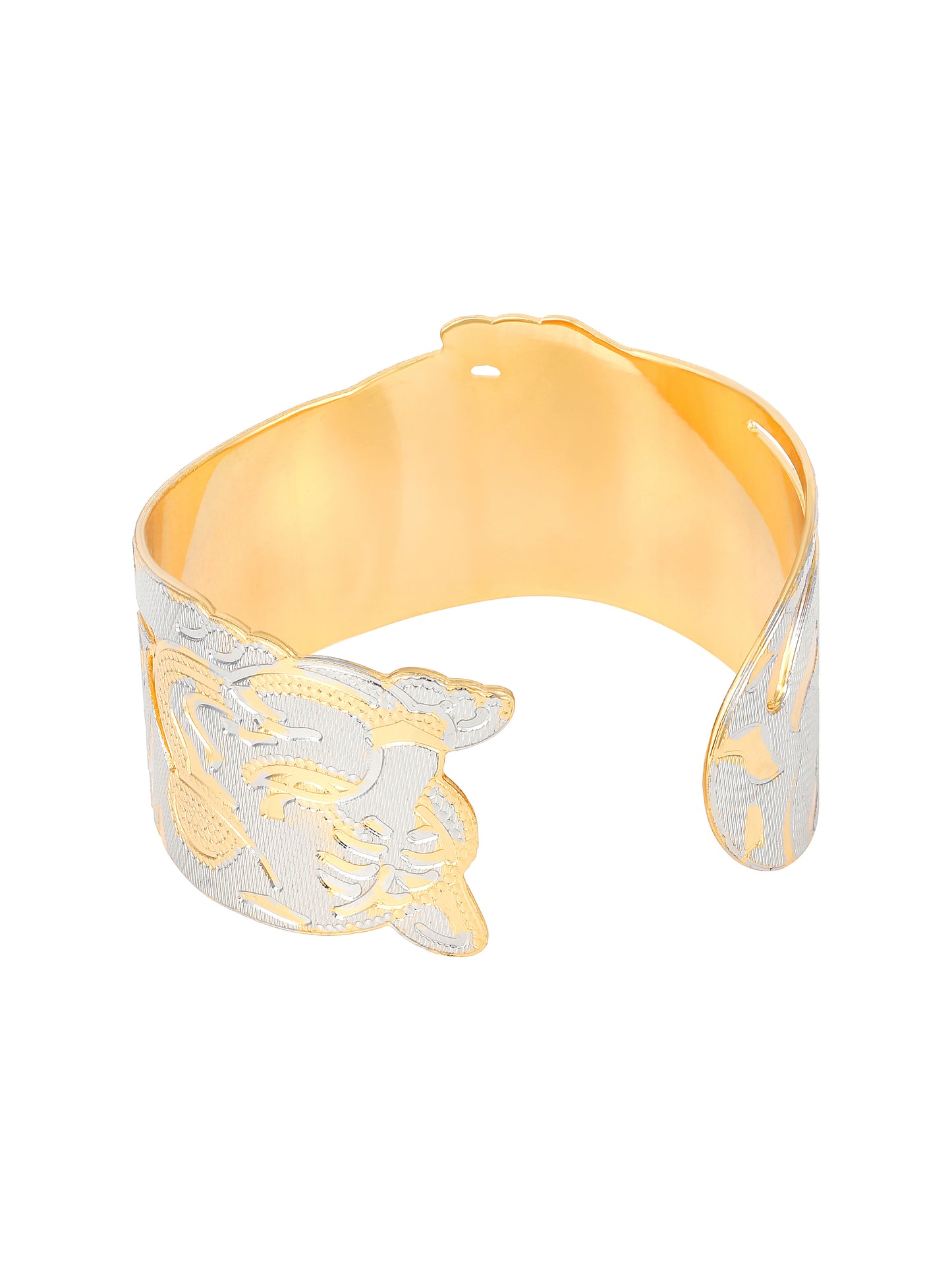 Gold-Plated Cuff Bracelet