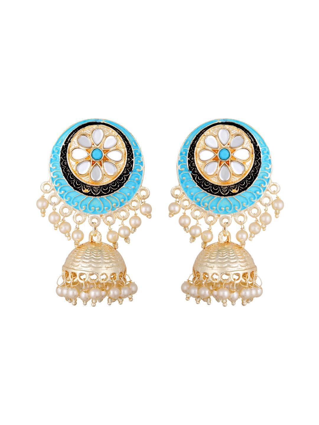 Meenakari Majesty Choker Set - ASMITTA Jewellery