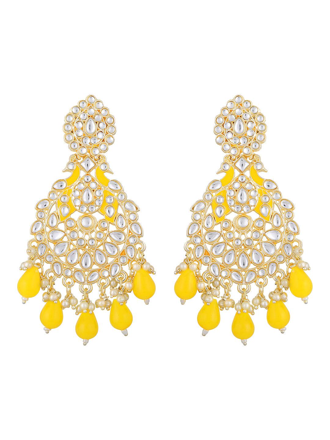 Chic Meenakari Pearl Choker Set - ASMITTA Jewellery