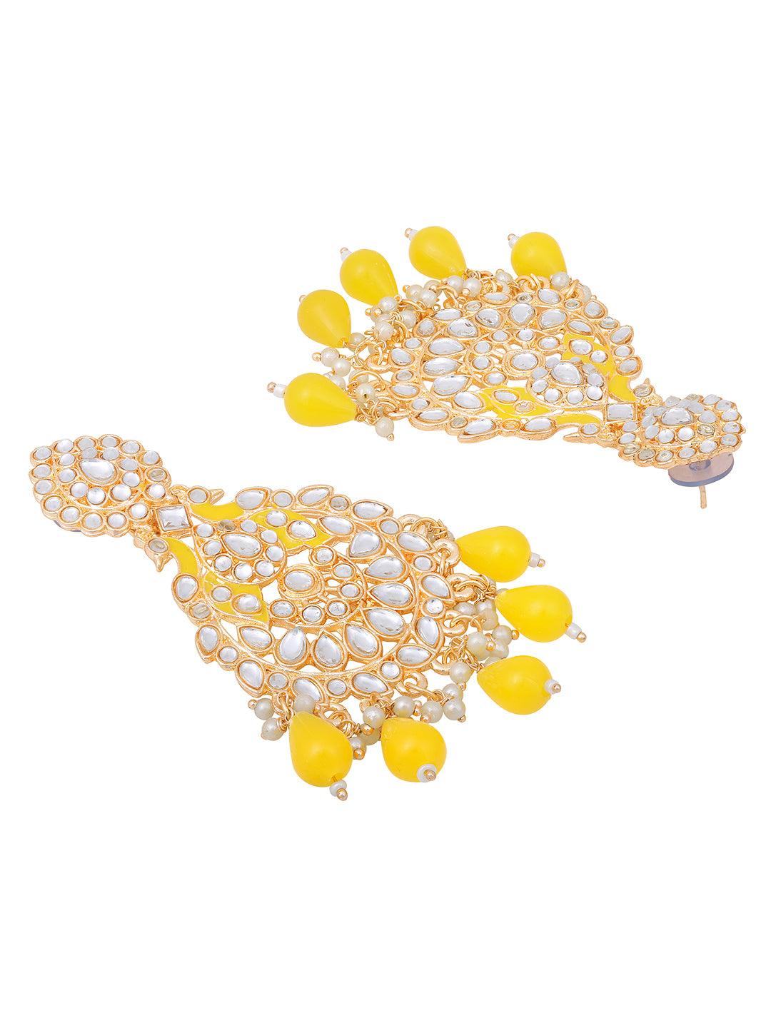 Chic Meenakari Pearl Choker Set - ASMITTA Jewellery