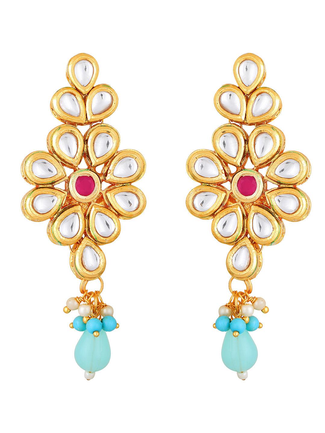 Elegant Pearl Meenakari Choker Set - ASMITTA Jewellery