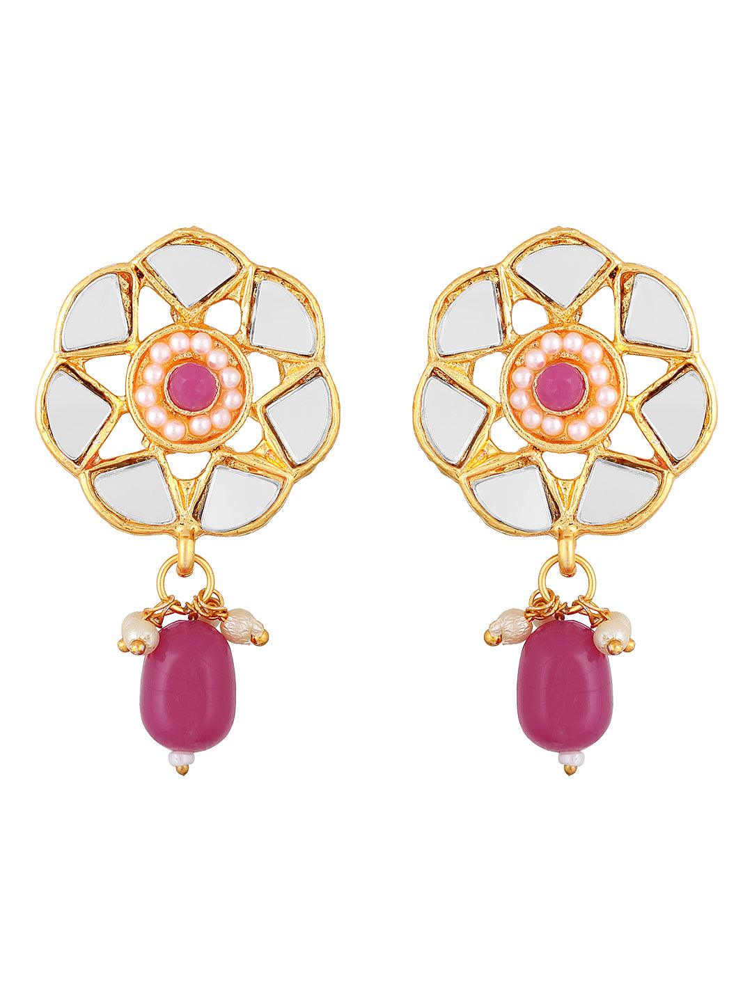 Reflective Elegance Choker Set - ASMITTA Jewellery