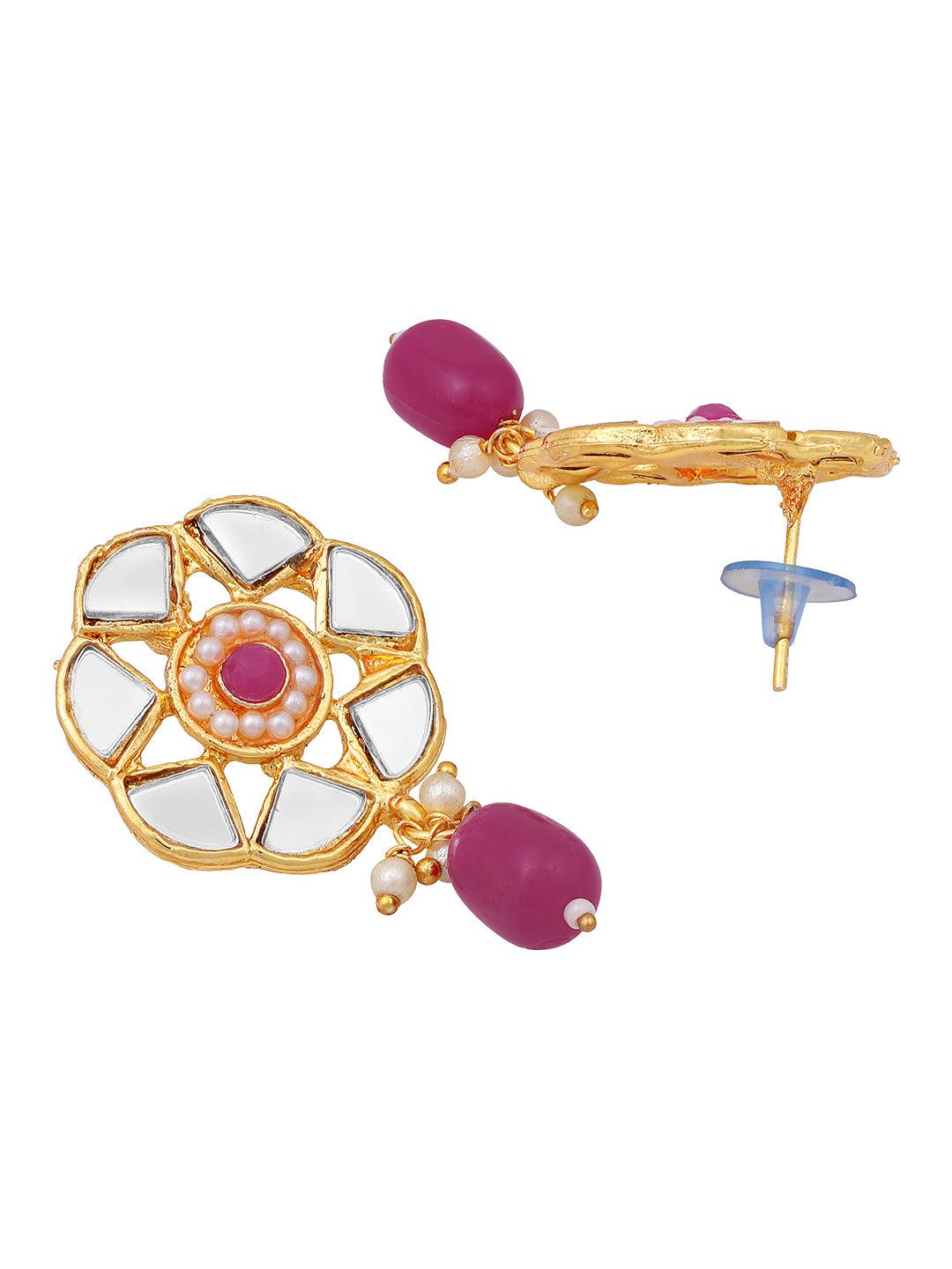 Reflective Elegance Choker Set - ASMITTA Jewellery