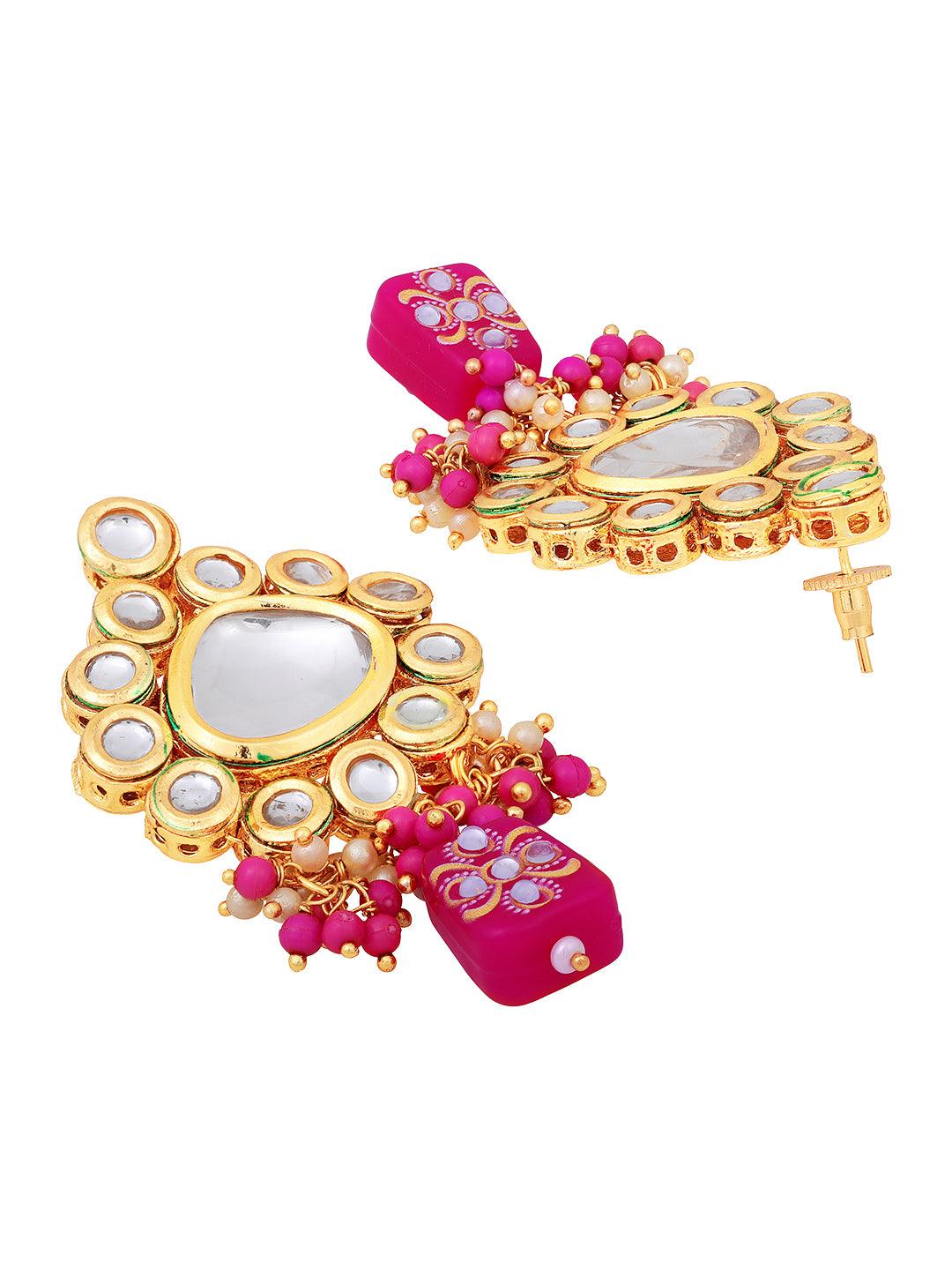 Kundan Glam Choker Set - ASMITTA Jewellery