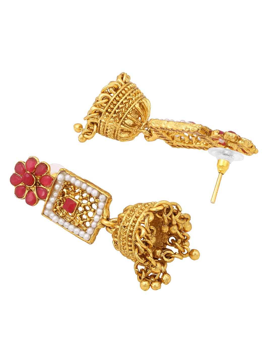 Graceful Elegance Long Jewellery Set - ASMITTA Jewellery