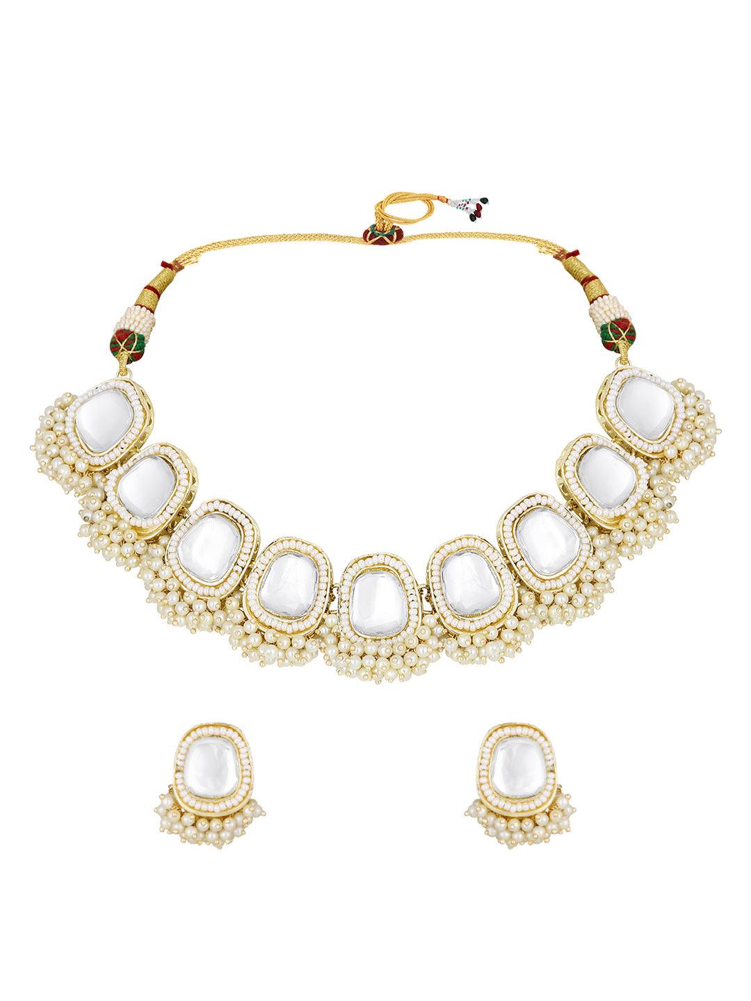 Ethereal Elegance Choker Set - ASMITTA Jewellery