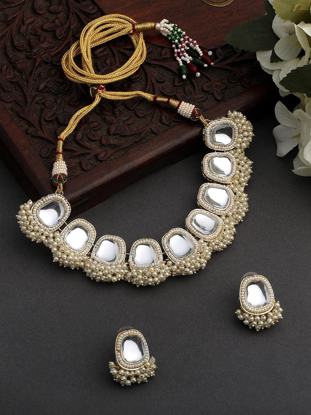 Ethereal Elegance Choker Set - ASMITTA Jewellery