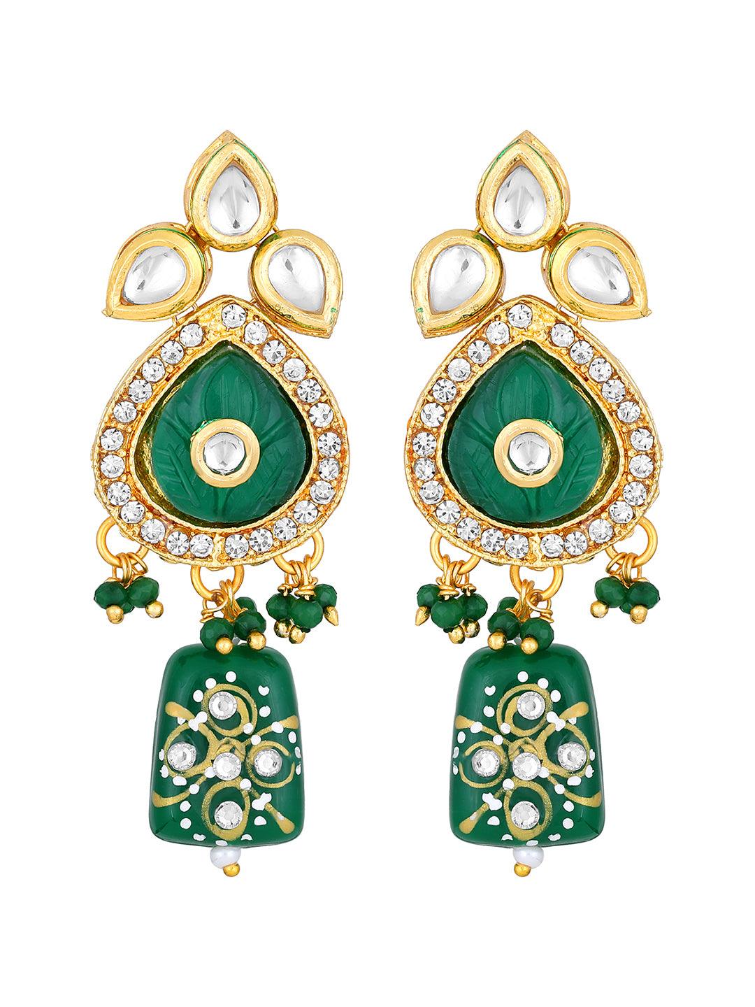 Gold Plated Radiant Pearl Choker Set - ASMITTA Jewellery