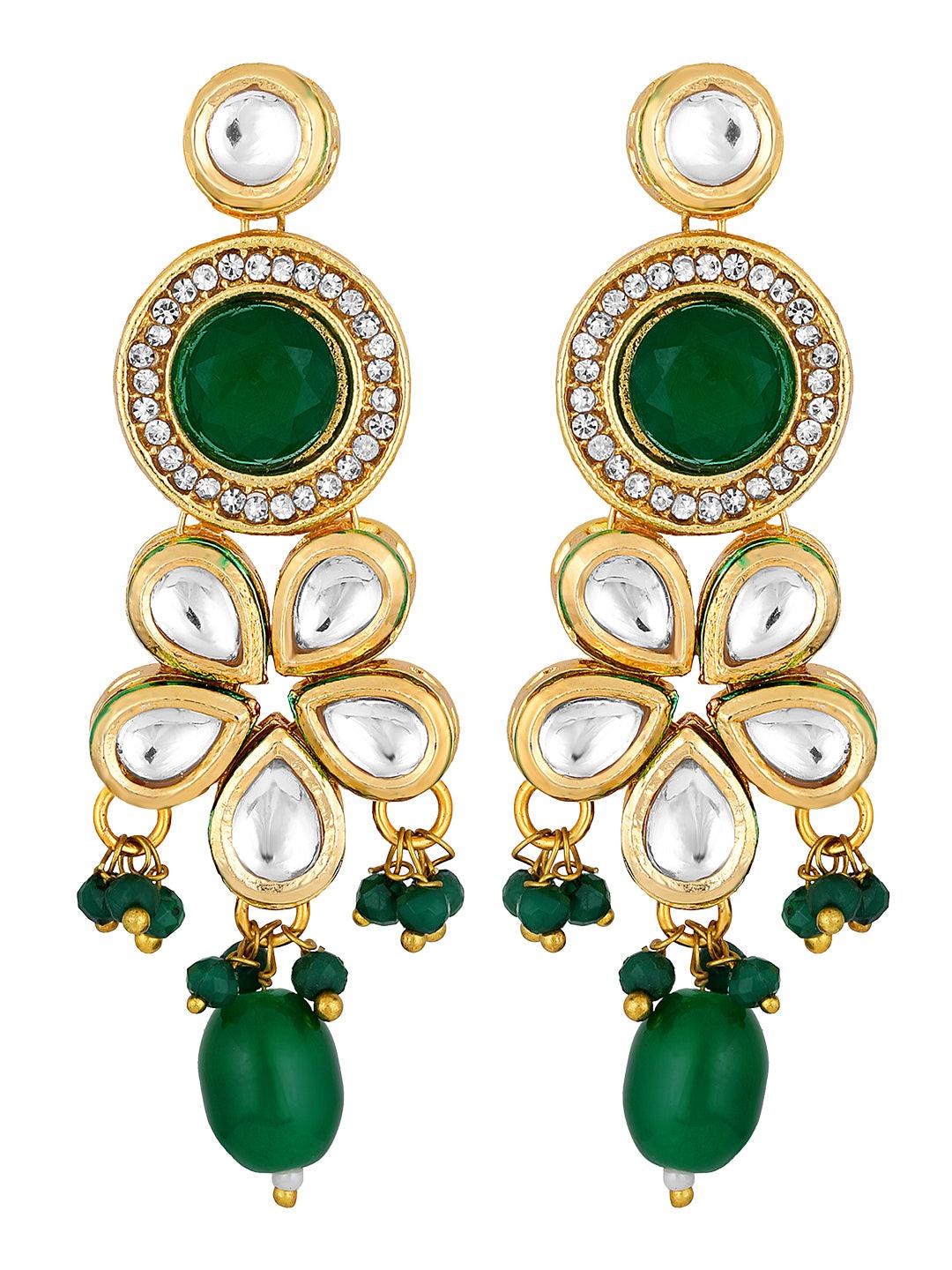 Verdant Charm Choker Set - ASMITTA Jewellery