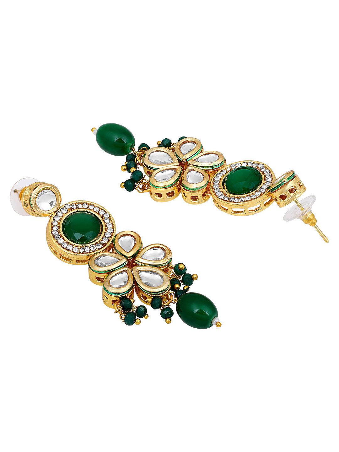 Verdant Charm Choker Set - ASMITTA Jewellery