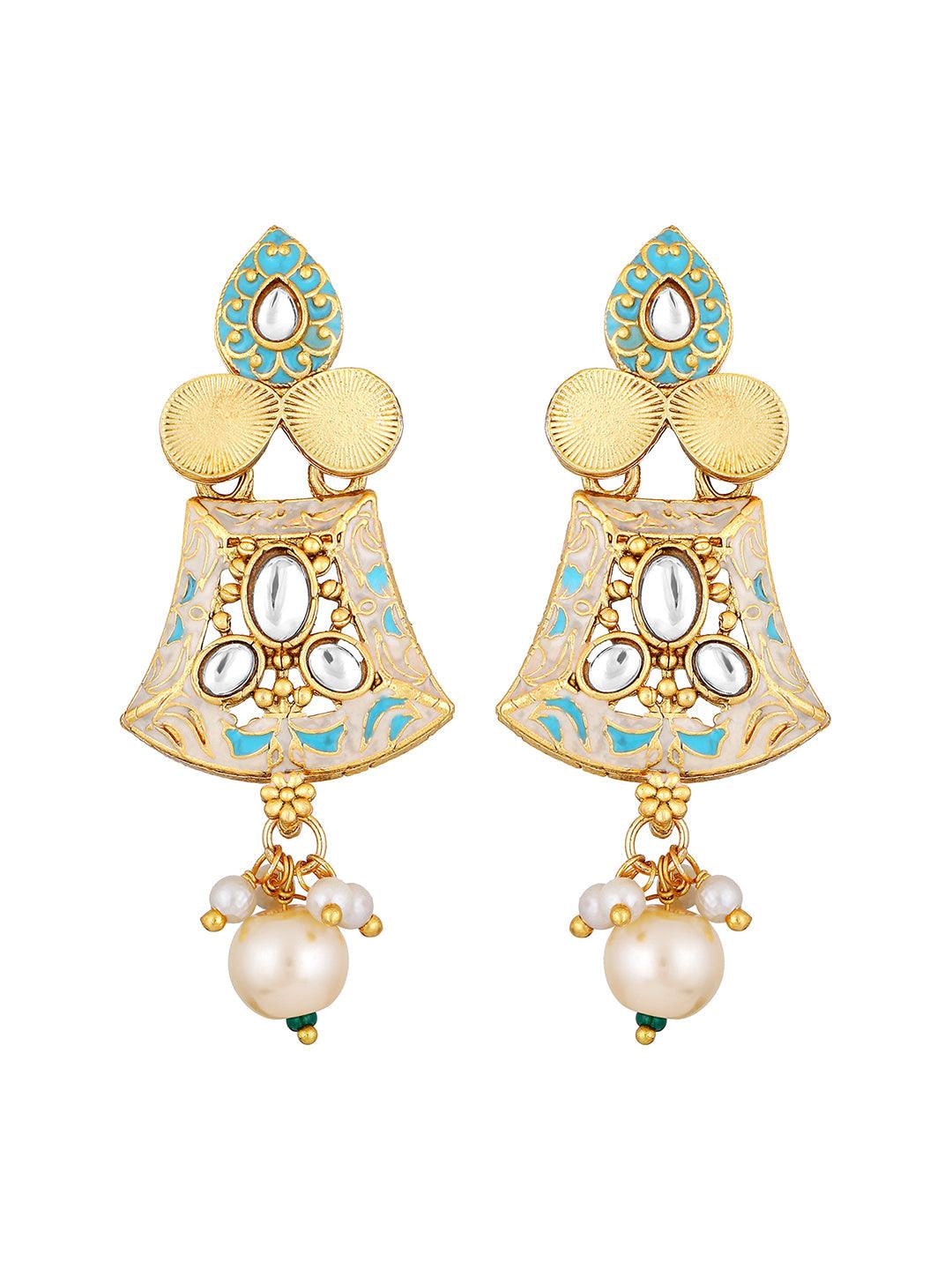 Enchanted Meenakari Choker Set - ASMITTA Jewellery