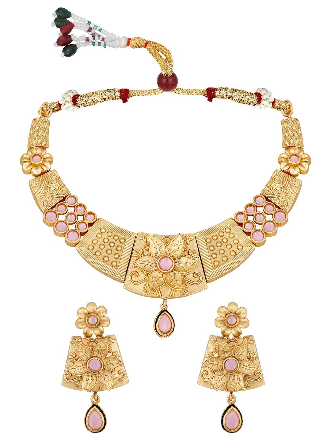 Classic Grace Choker Set - ASMITTA Jewellery
