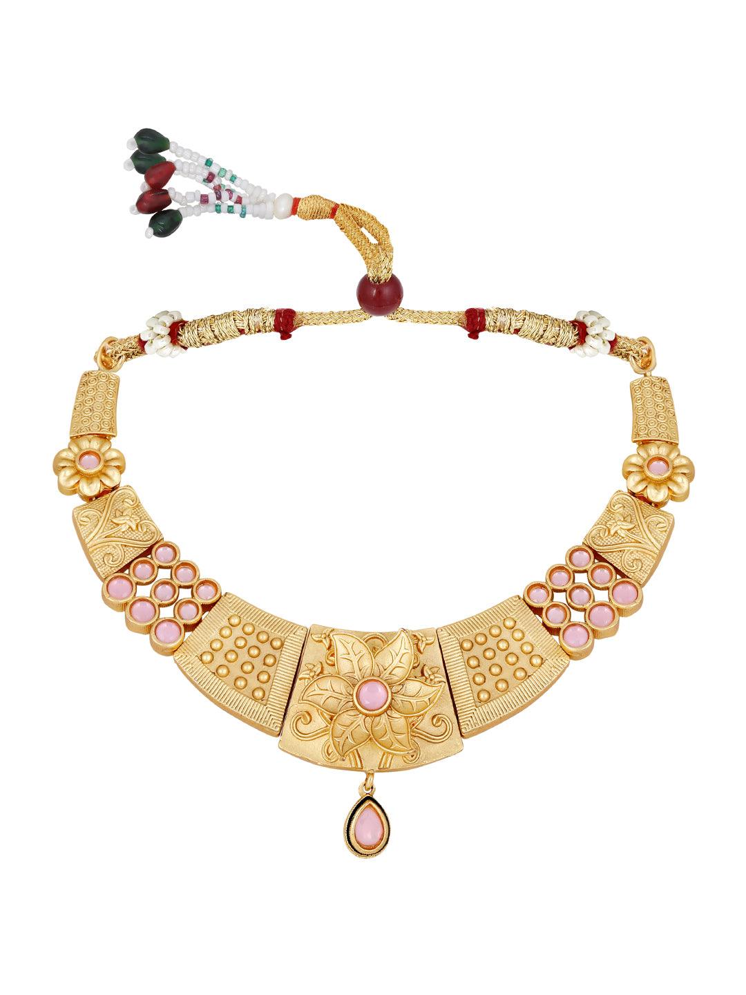 Classic Grace Choker Set - ASMITTA Jewellery