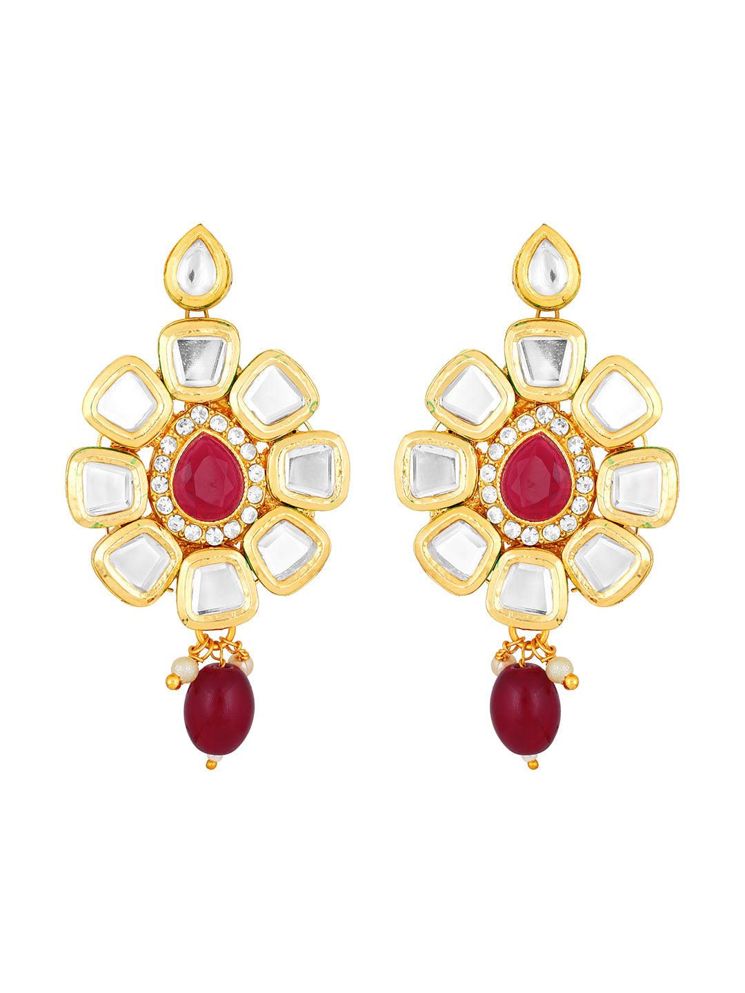 Kundan Grace Choker Set - ASMITTA Jewellery