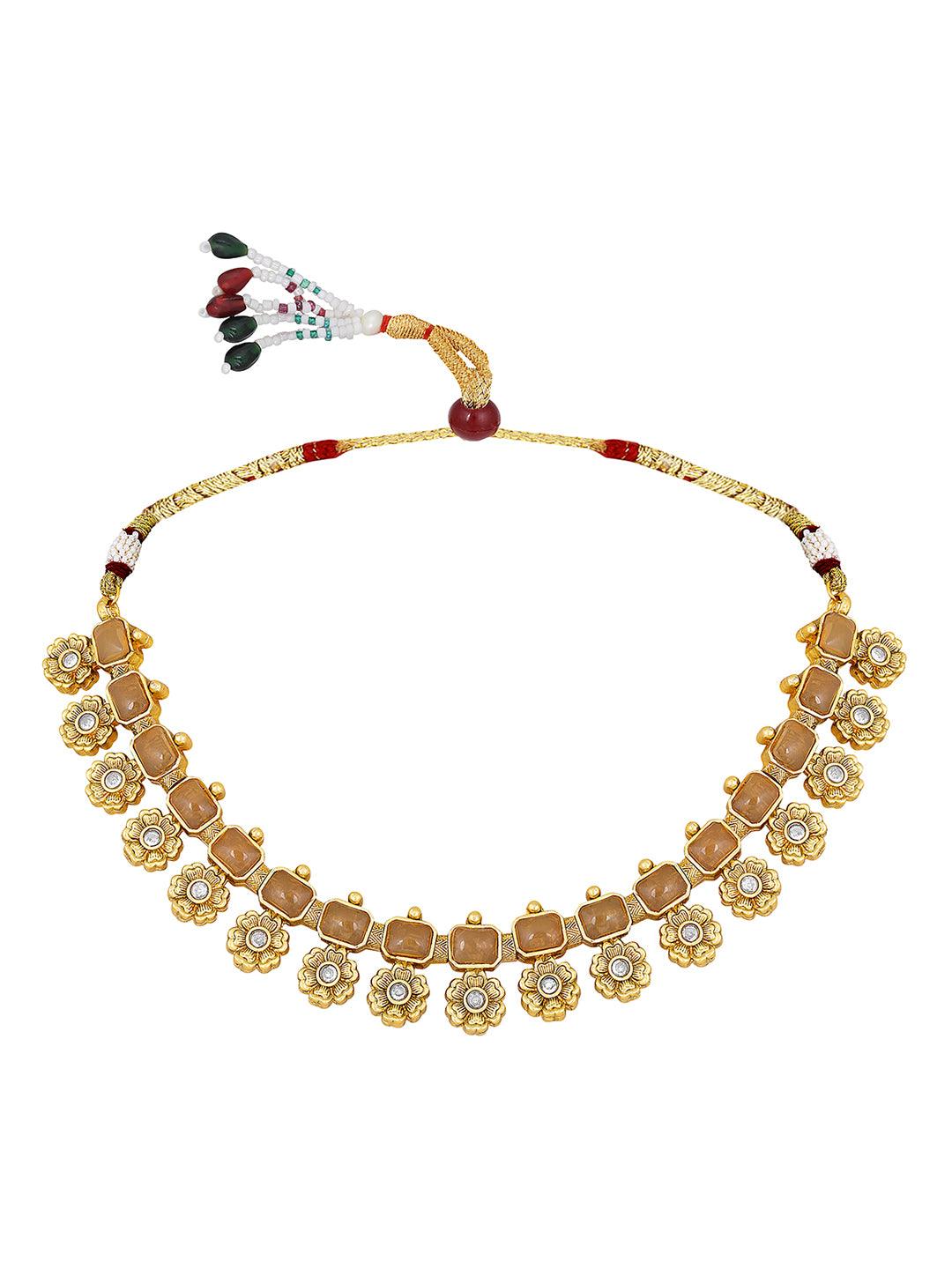 Timeless Elegance Choker Set - ASMITTA Jewellery