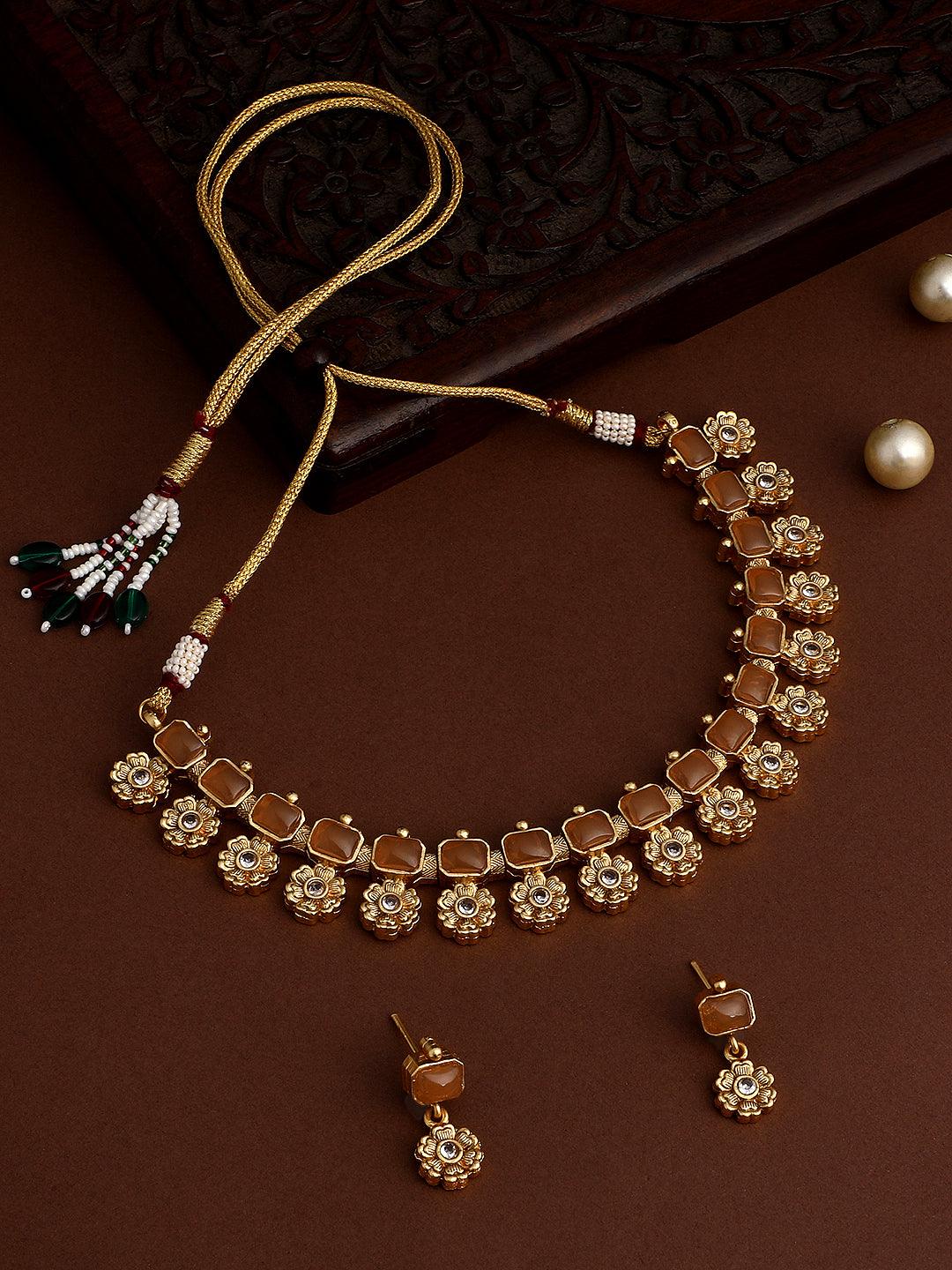 Timeless Elegance Choker Set - ASMITTA Jewellery