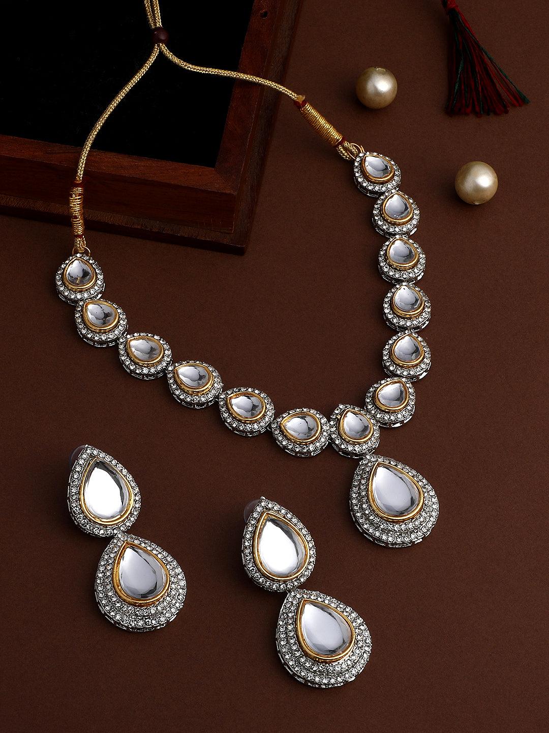 Radiant Charm Choker Set - ASMITTA Jewellery