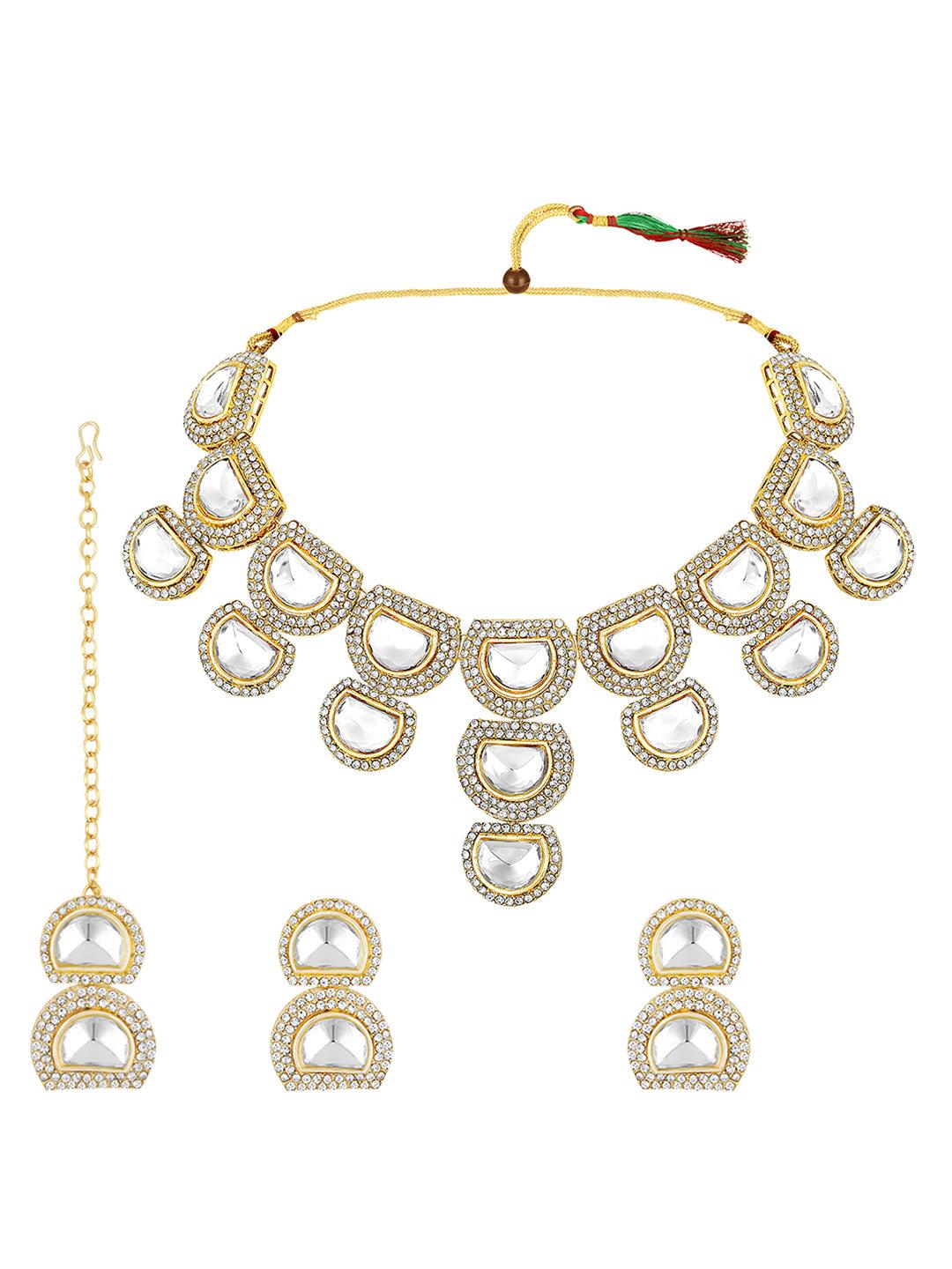 Regal Essence Choker Set - ASMITTA Jewellery