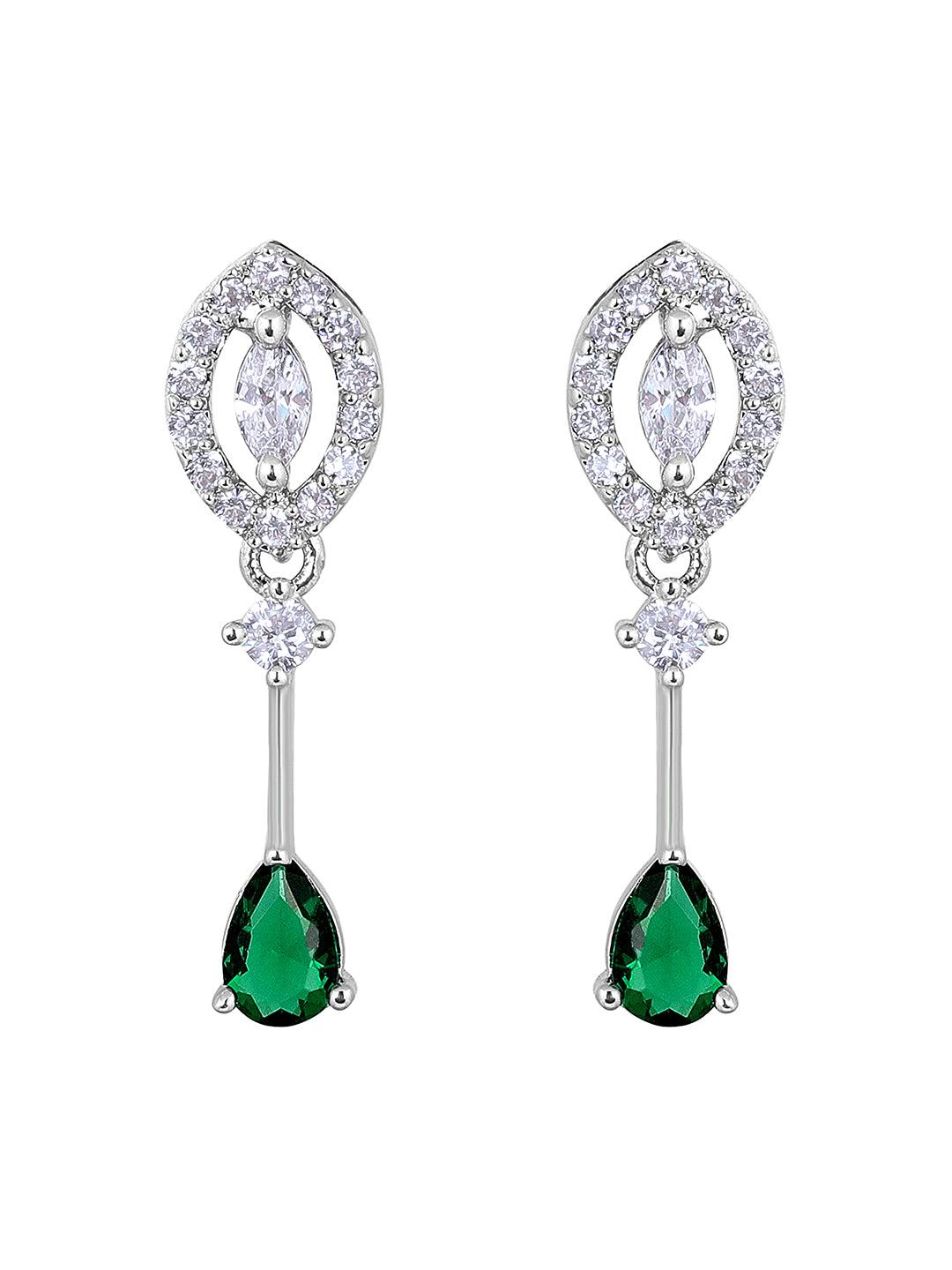 Emerald Elegance Choker Set - ASMITTA Jewellery