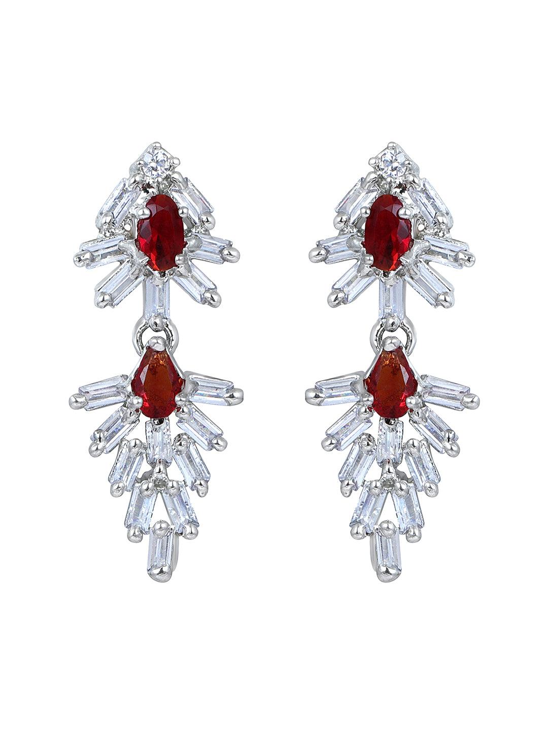 Ruby Radiance Choker Set - ASMITTA Jewellery