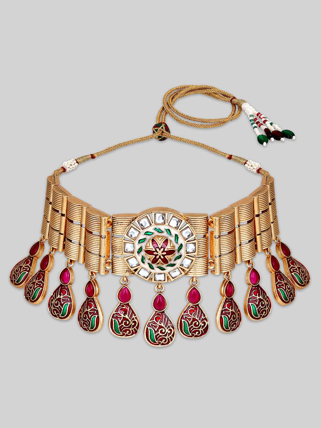 Radiance Choker Set - ASMITTA Jewellery