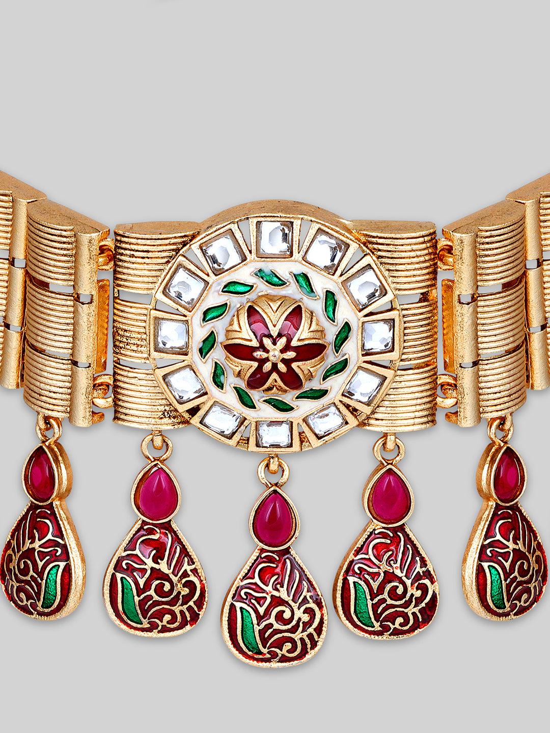 Radiance Choker Set - ASMITTA Jewellery