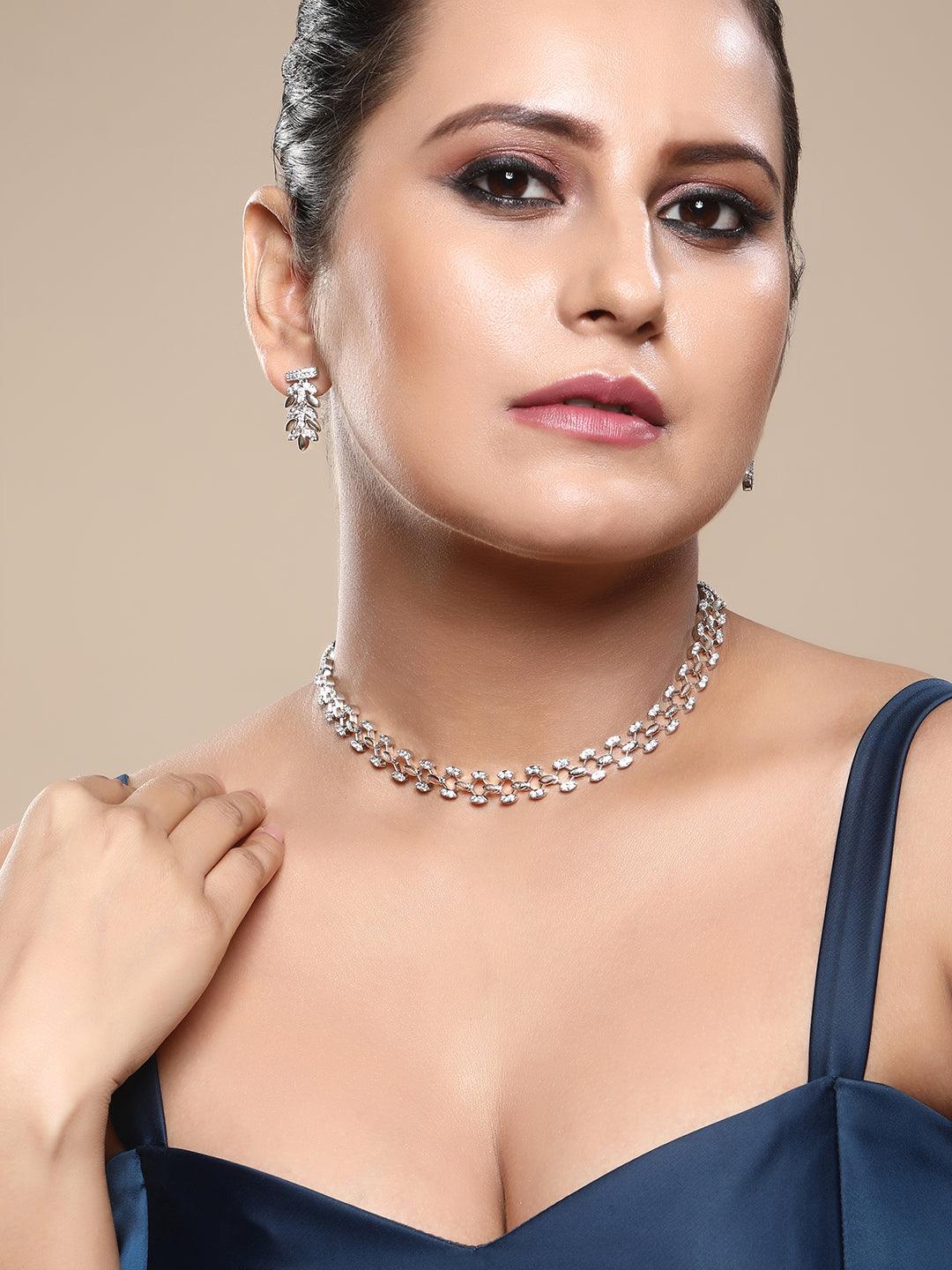 Rhodium Plated Silver - ASMITTA Jewellery
