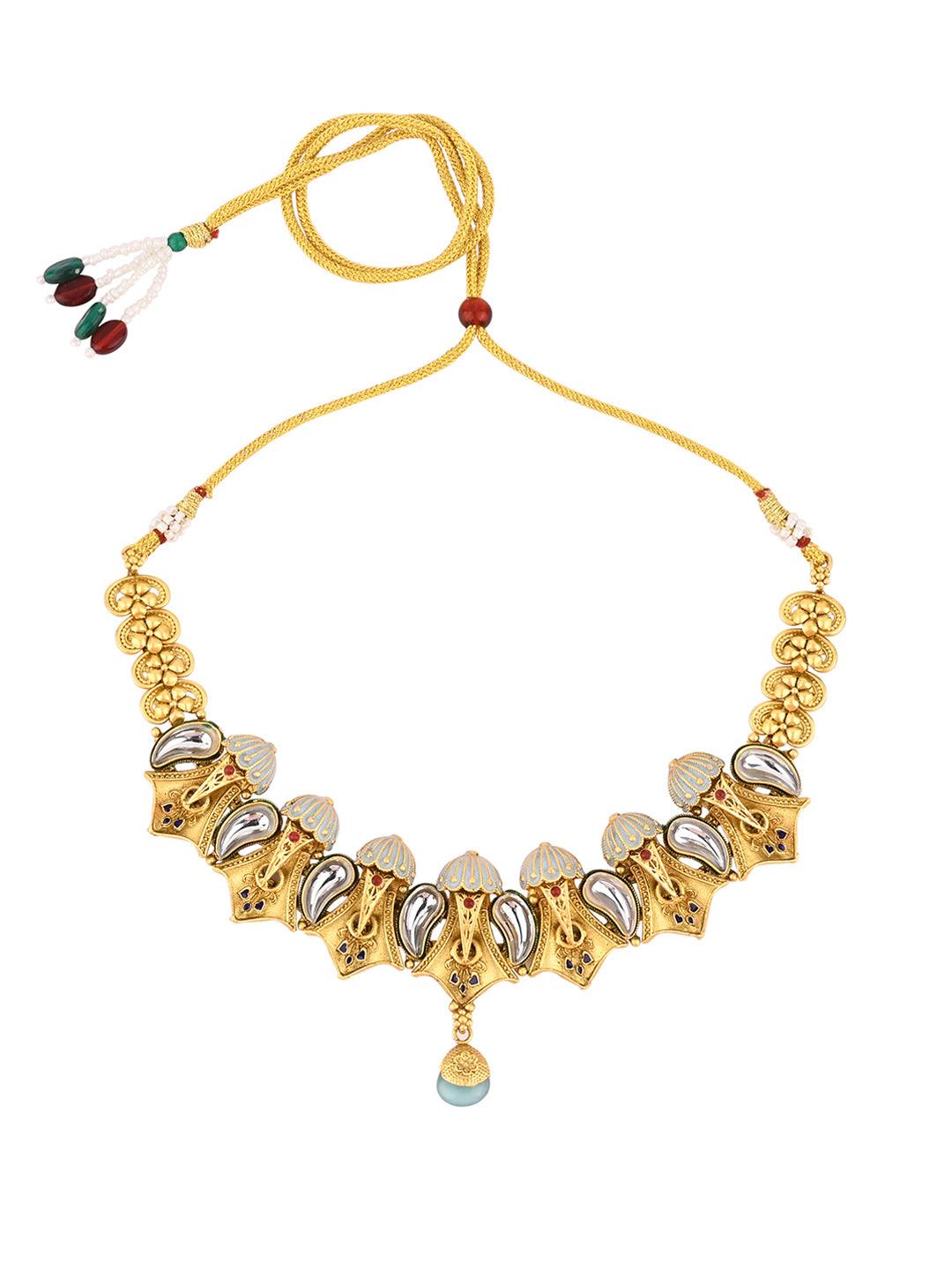 Charm Choker Set - ASMITTA Jewellery