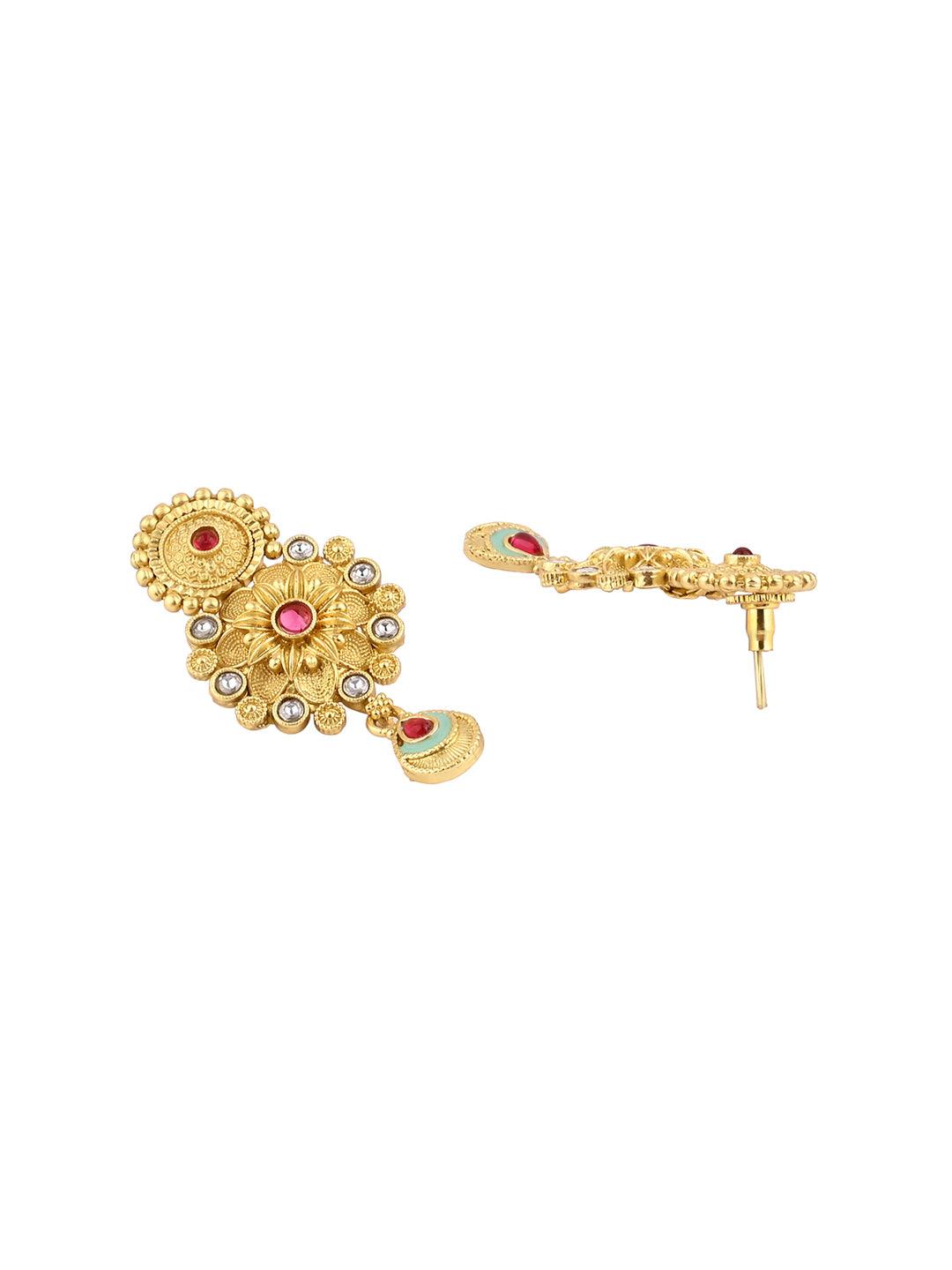 Kundan Radiance Choker Set - ASMITTA Jewellery