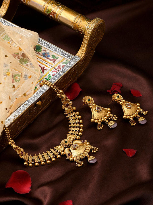 Regal Kundan Choker Set - ASMITTA Jewellery