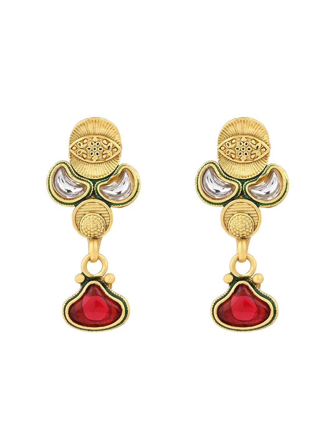 Majestic Kundan Elegance Set - ASMITTA Jewellery