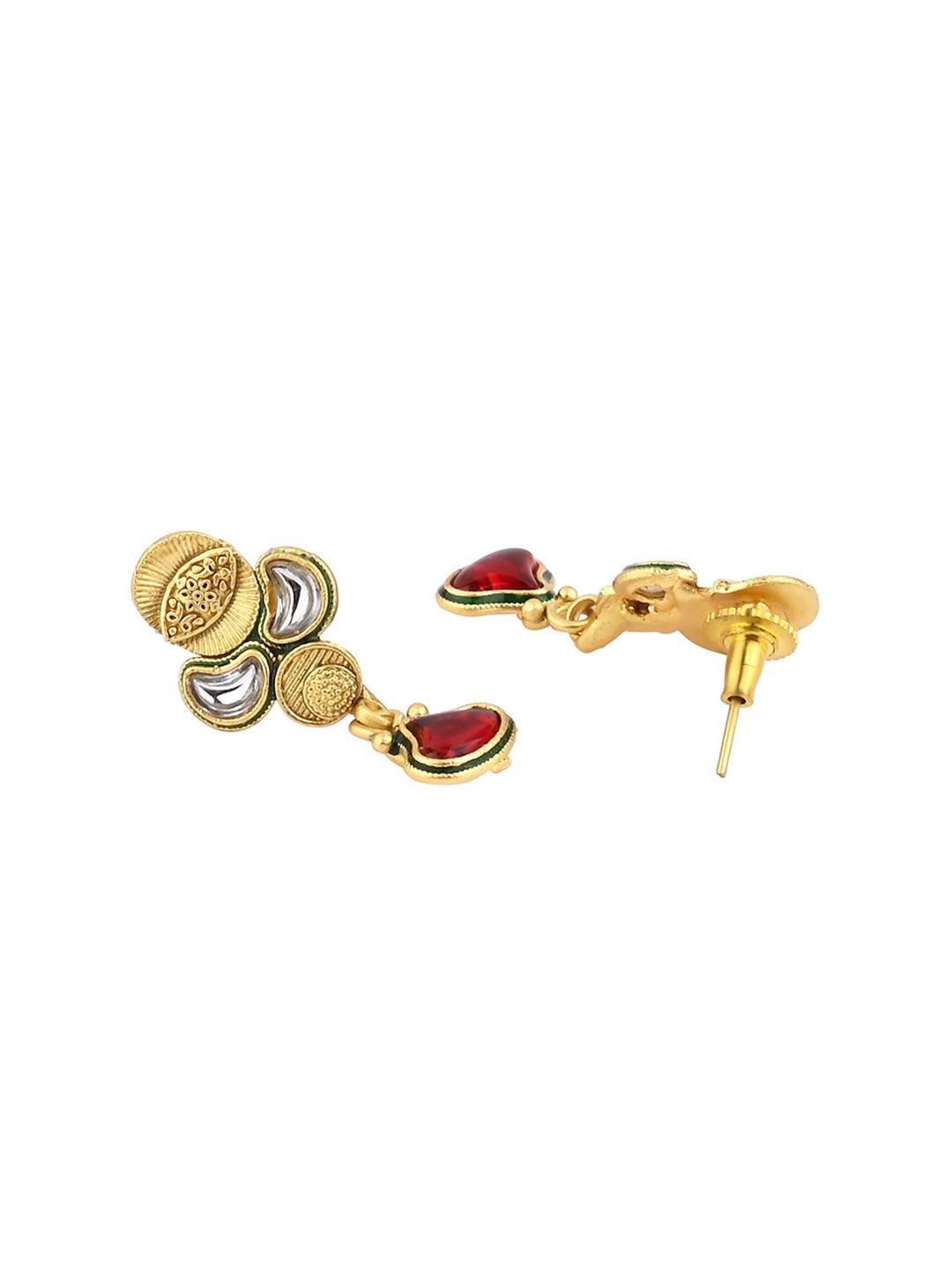 Majestic Kundan Elegance Set - ASMITTA Jewellery