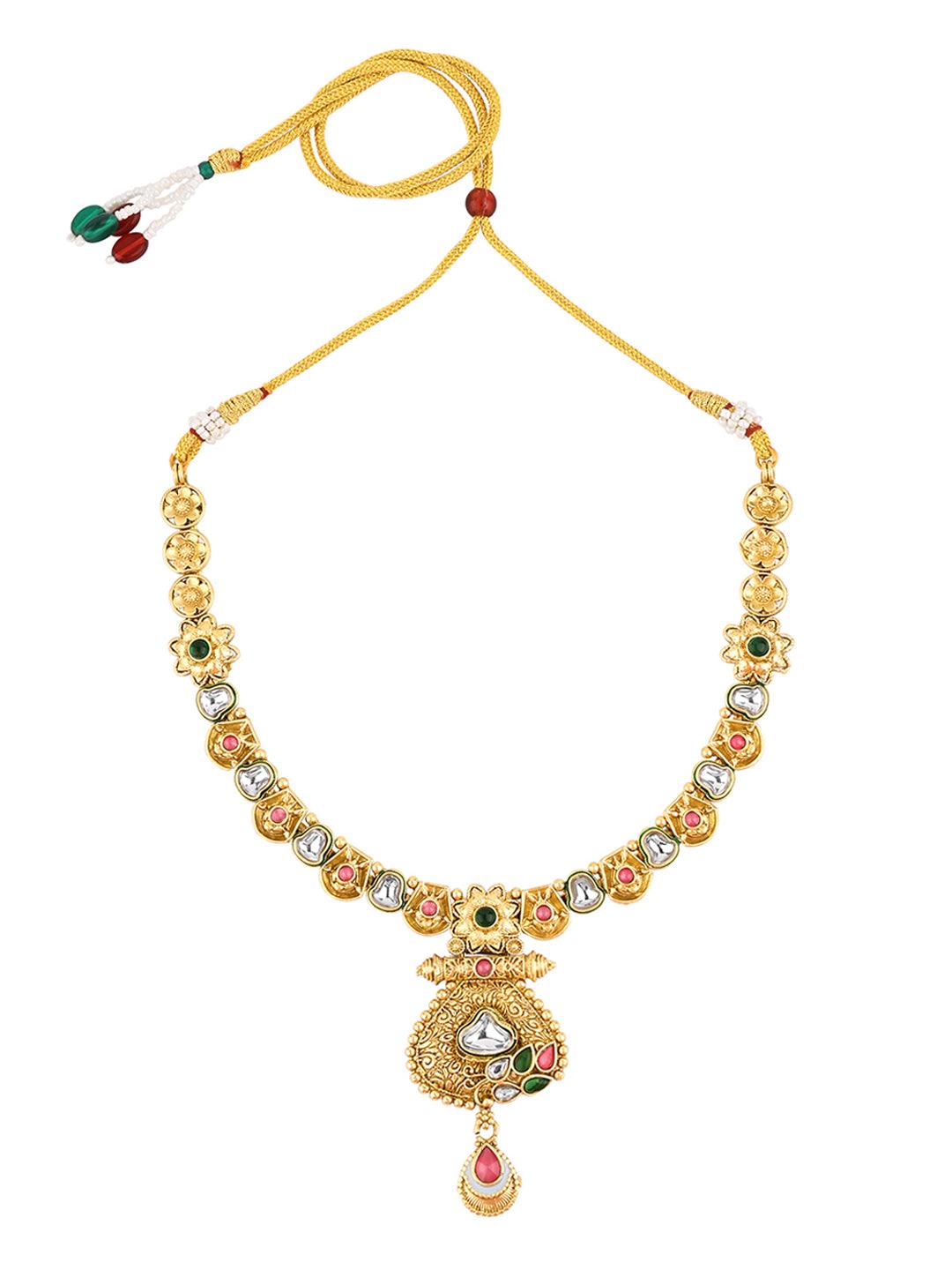 Chic Kundan Heritage Set - ASMITTA Jewellery