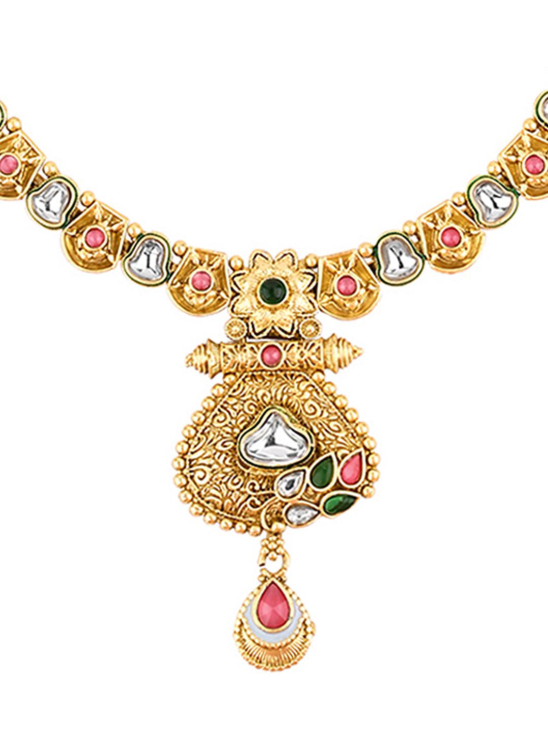 Chic Kundan Heritage Set - ASMITTA Jewellery
