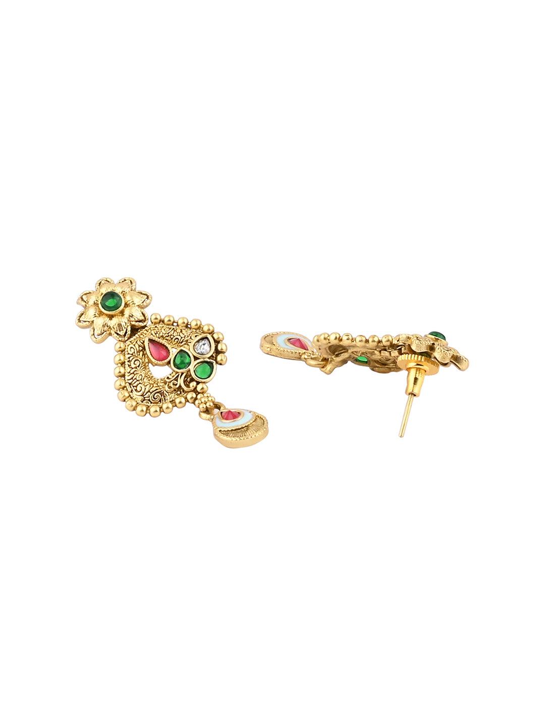 Chic Kundan Heritage Set - ASMITTA Jewellery