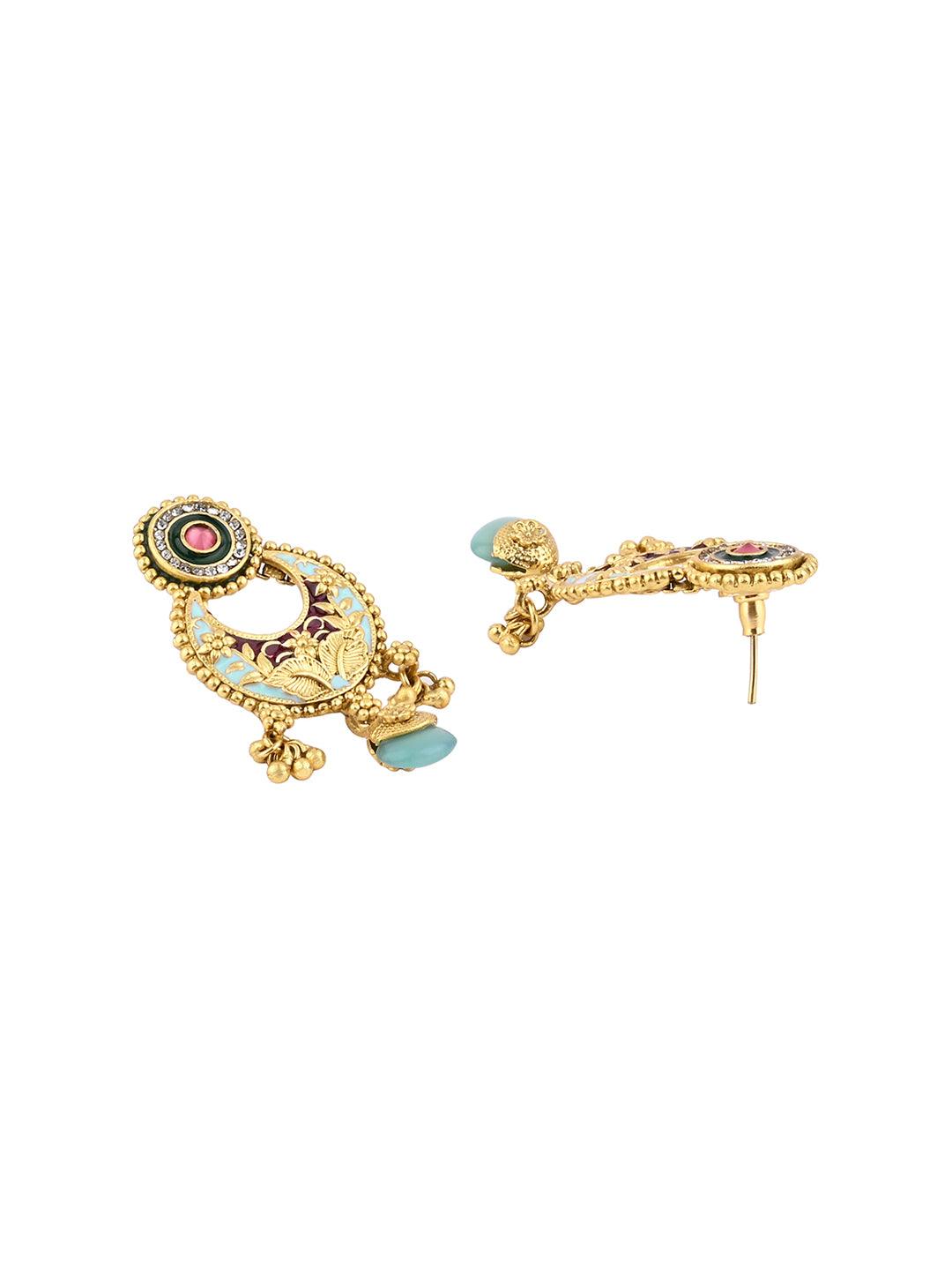 Kundan Elegance Choker Set - ASMITTA Jewellery