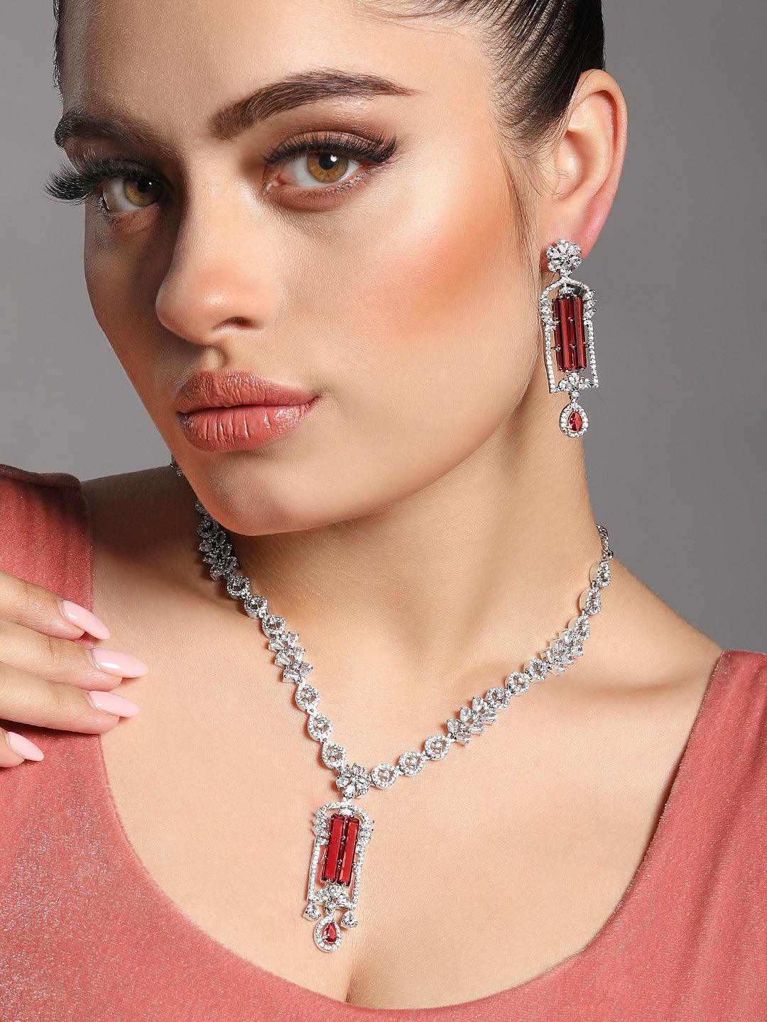 Blush Radiance Choker Set - ASMITTA Jewellery