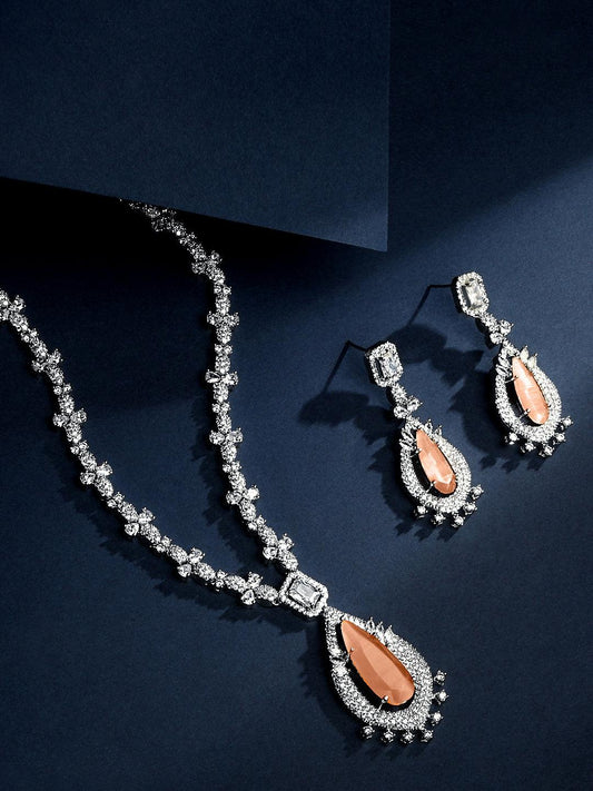 Peach & Pearl Dream Set - ASMITTA Jewellery