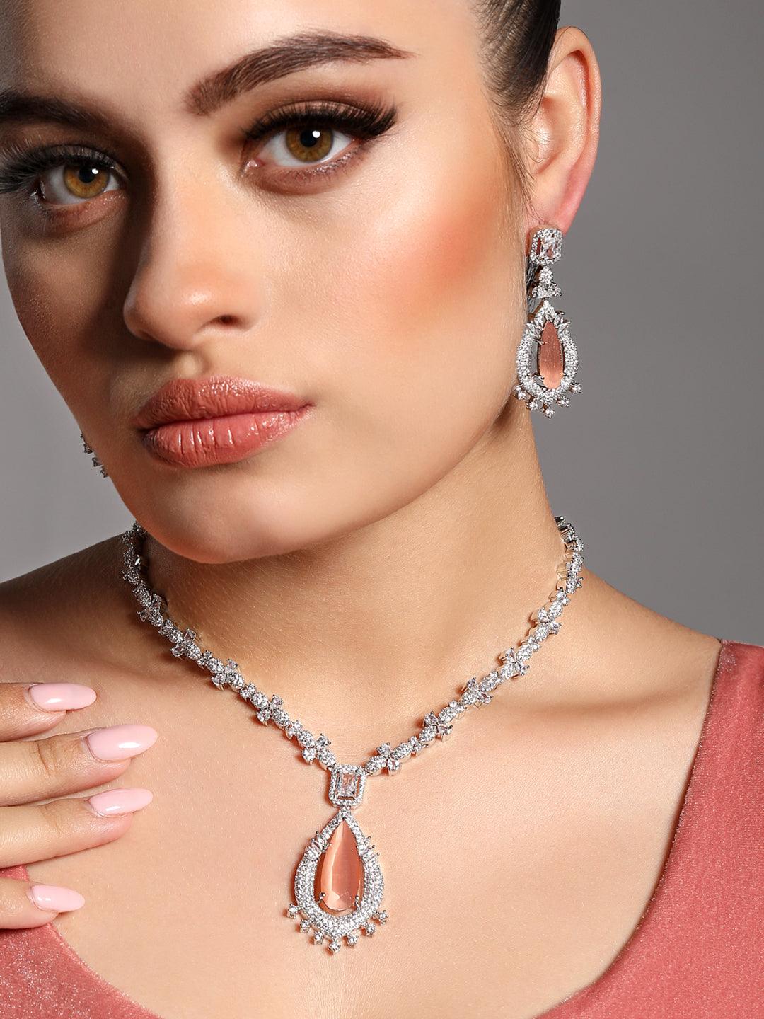 Peach & Pearl Dream Set - ASMITTA Jewellery