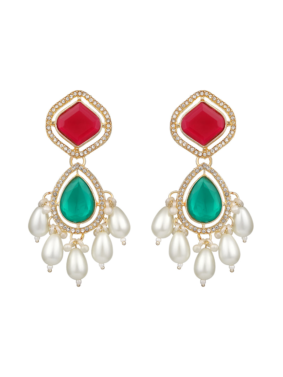 multicolour earrings