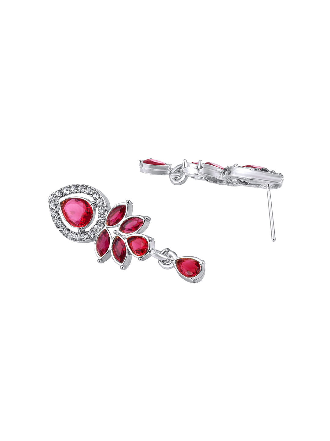 pink diamond earrings