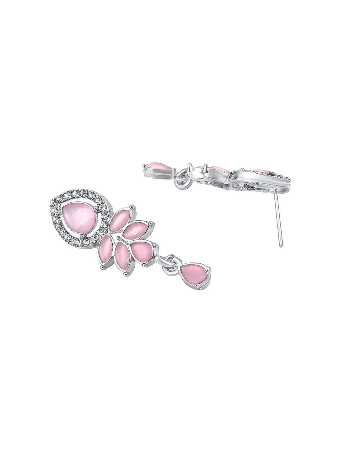 Pink Stone earrings