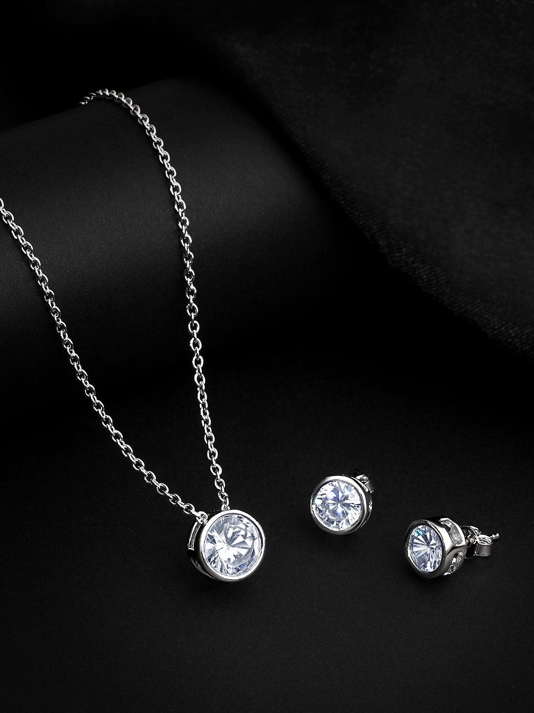 Radiant Romance Pendant Set - ASMITTA Jewellery