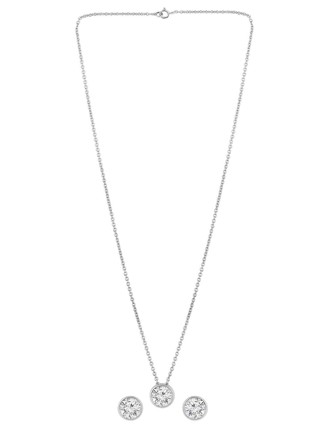 Radiant Romance Pendant Set - ASMITTA Jewellery