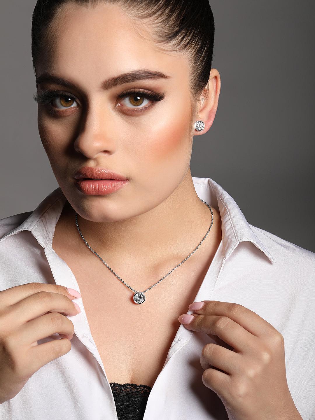 Radiant Romance Pendant Set - ASMITTA Jewellery