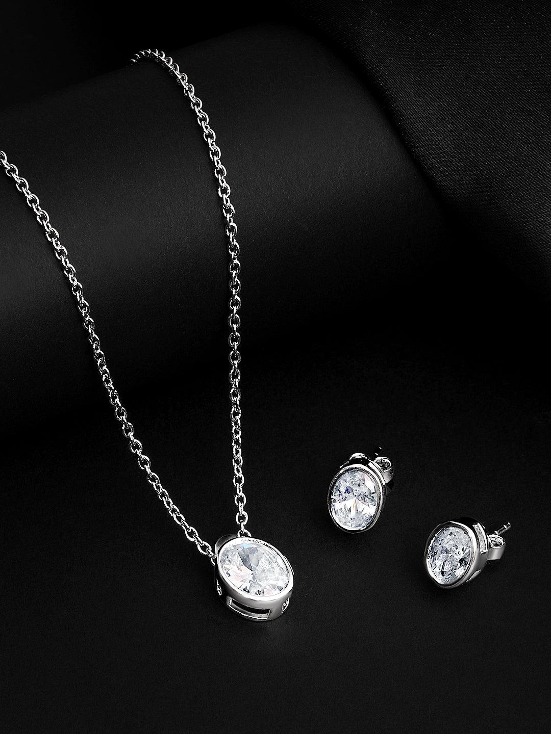 Celestial Radiance Pendant Set - ASMITTA Jewellery