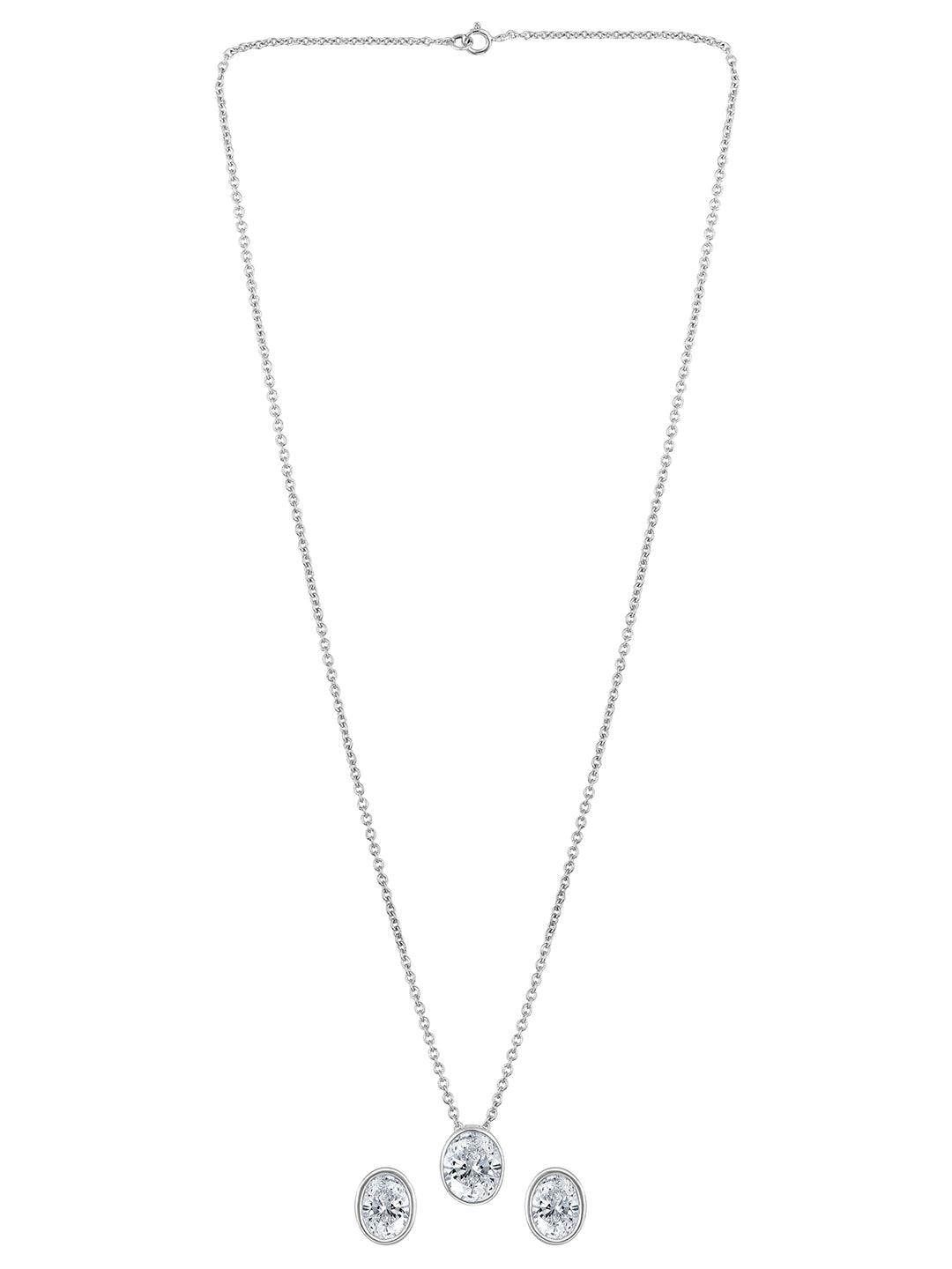 Celestial Radiance Pendant Set - ASMITTA Jewellery
