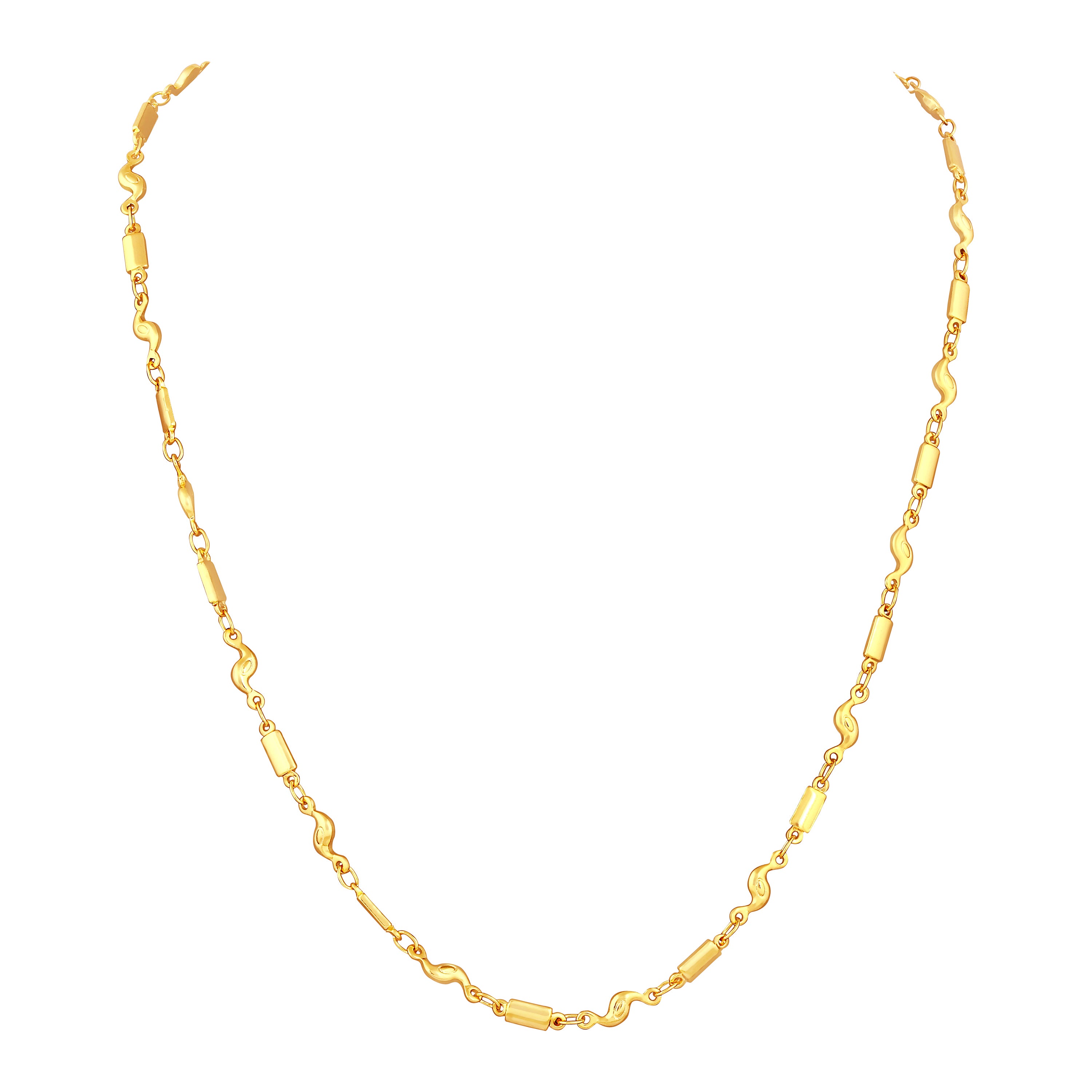 Men Gold-Plated Statement Chain
